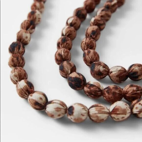ZARA LONG BEAD NECKLACE‎  - Picture 4 of 5